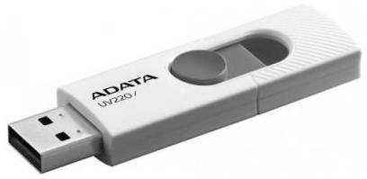 Флешка 64Gb A-Data AUV220-64G-RWHGY USB 2.0 белый серый 2034622283