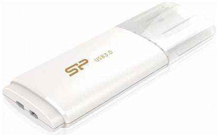 Флеш накопитель 128Gb Silicon Power Blaze B06, USB 3.0, Белый (SP128GBUF3B06V1W)