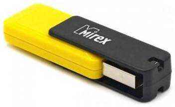 Флеш накопитель 8GB Mirex City, USB 2.0, Желтый (13600-FMUCYL08)