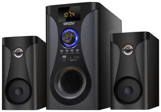 Акустическая система Ginzzu GM-425 2.1 60W/BT/USB/SD/FM/ДУ