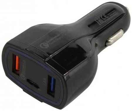 Автомобильное зарядное устройство ORIENT QC-12V3B 2 х USB USB-C 3.5А