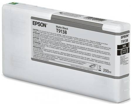 Epson I / C Matte Black (200ml) (T9138)