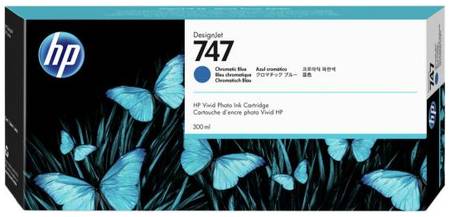 HP 747 300-ml Chromatic Blue Ink Cartridge (P2V85A)