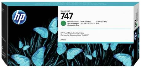 HP 747 300-ml Chromatic Green Ink Cartridge (P2V84A)
