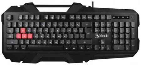 A4Tech Клавиатура A4 B150N черный USB Gamer LED