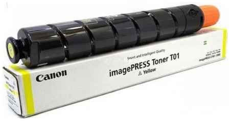 Тонер Canon T01 Y 8069B001 желтый туба 1040гр. для копира IPC800 2034653094