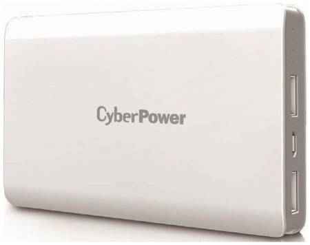 Внешний аккумулятор Power Bank 10000 мАч CyberPower CP10000PEG белый
