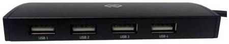 Разветвитель USB Type-C Digma HUB-4U2.0-UC-B 4 x USB 2.0 черный 2034654077