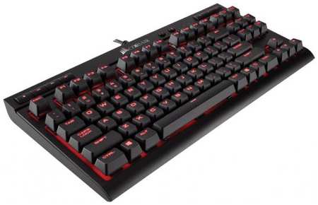 Клавиатура проводная Corsair Gaming Gaming K63 Cherry MX Red USB CH-9115020-RU USB черный 2034668428