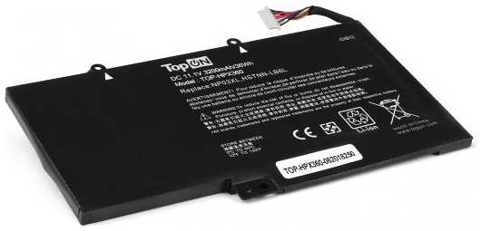 Аккумулятор для ноутбука HP Envy x360 Touchsmart, Pavilion X360 Series 3200мАч 11.1V TopON TOP-HPX360 36Wh 2034673517