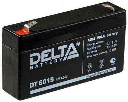 Delta DT 6015 (1,5 А\\\\ч, 6В) свинцово- кислотный аккумулятор 2034679221
