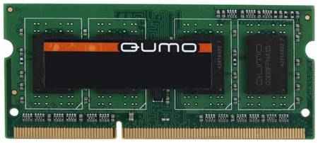 Оперативная память 4Gb (1x4Gb) PC3-12800 1600MHz DDR3 SO-DIMM CL11 QUMO QUM3S-4G1600C11 2034679752
