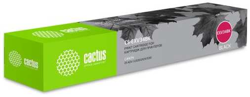Тонер Картридж Cactus CS-EXV34BK черный (23000стр.) для Canon IR Advance C2030L/C2030i/C2020L/C2020i/C2025i 2034679865