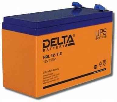 Батарея для ИБП Delta HRL 12-7.2 X 12В 7.2Ач (HRL 12-7.2  Х)