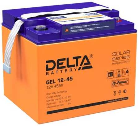 Аккумуляторная батарея Delta GEL 12-45 12В/45Ач 2034680476