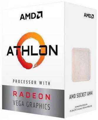 Процессор AMD Athlon 200GE AM4 (YD200GC6M2OFB) (3.2GHz / 100MHz / Radeon Vega 3) OEM