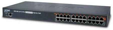 Planet 12-Port 802.3at Managed Gigabit Power over Ethernet Injector Hub (full power - 200W) (POE-1200G)