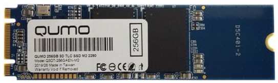 Твердотельный накопитель SSD M.2 256 Gb QUMO Q3DT-256GAEN-M2 Read 560Mb/s Write 540Mb/s 3D NAND TLC 2034712853