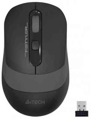 Мышь беспроводная A4TECH FG10 GREY чёрный серый USB 2034714830