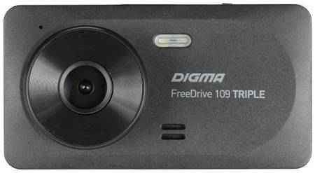 Видеорегистратор Digma FreeDrive 109 TRIPLE черный 1Mpix 1080x1920 1080p 150гр. JL5601 2034716545