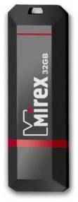 Флеш накопитель 32GB Mirex Knight, USB 2.0, Черный (13600-FMUKNT32)