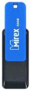 Флеш накопитель 32GB Mirex City, USB 2.0, Синий (13600-FMUCIB32)