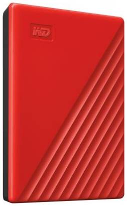 Внешний жесткий диск 2.5 4 Tb USB 3.0 Western Digital My Passport красный