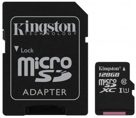 Карта памяти microSDXC 128Gb Kingston SDCS2/128GB 2034737867