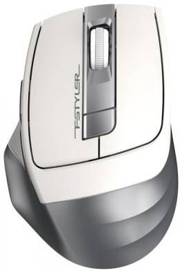 Мышь беспроводная A4TECH Fstyler FG35 белый серебристый USB 2034739228
