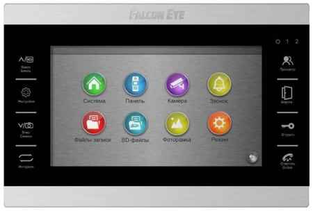 Falcon Eye FE-70 ATLAS HD HD Видеодомофон: дисплей 7 TFT; сенсорные кнопки; подключение до 2-х вызывных панелей и до 2-х видеокамер; адресны