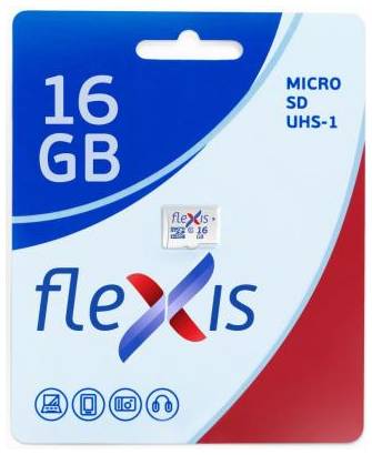 Карта памяти microSDHC 16Gb Flexis FMSD016GU1 2034751303