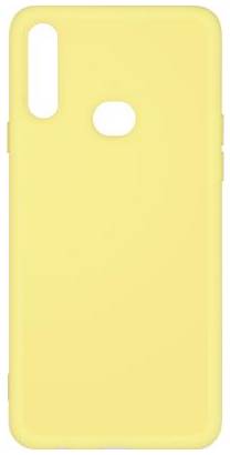 Чехол-накладка для Samsung Galaxy A10s DF sOriginal-04 Yellow клип-кейс, силикон, микрофибра