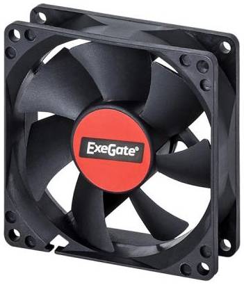 Exegate EX283388RUS Вентилятор ExeGate ExtraPower EP12025S3P, 120x120x25 мм, подшипник скольжения, 3pin, 1800RPM, 26dBA 2034753385
