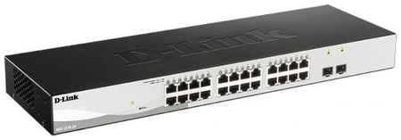 Коммутатор D-Link DGS-1210-26/FL DGS-1210-26/FL1A 24G 2SFP управляемый