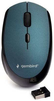 Мышь беспроводная Gembird MUSW-354-B синий USB