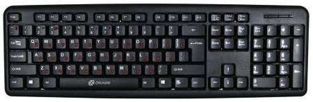 Клавиатура проводная Oklick 90MV2 USB черный