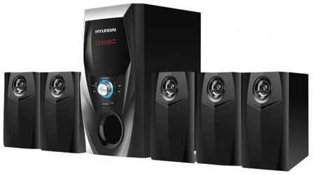 Микросистема Hyundai H-HA540 черный 150Вт/FM/USB/BT/SD/MMC/MS