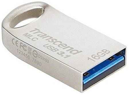 Флешка 16Gb Transcend 720 MLC USB 3.1 серебристый TS16GJF720S