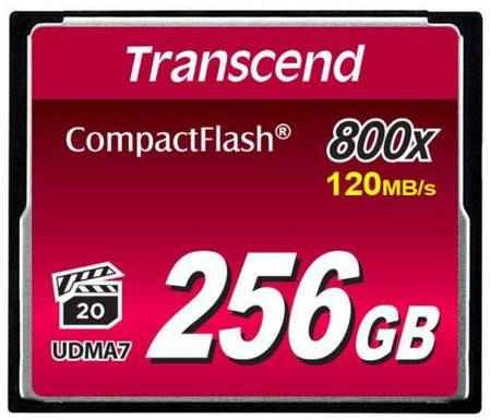 Флеш-накопитель Transcend 256GB CompactFlash 800X