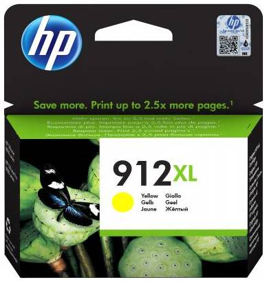 Картридж струйный HP 912 3YL83AE желтый (825стр.) для HP DJ IA (3YL85AE)