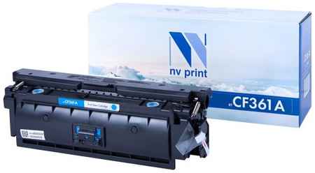 Картридж NV-Print CF361A голубой (cyan) 5000 стр для HP LaserJet Color M552dn/M553/M577 2034764562