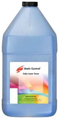 Тонер Static Control KYTK5140-1KG-C голубой флакон 1000гр. для принтера Kyocera EcoSys-M6030/M6530/P6130/M6035/M6535/P6035 2034765593