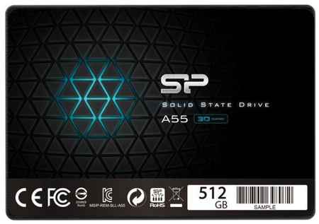 Твердотельный накопитель SSD 2.5 512 Gb Silicon Power Ace A55 Read 560Mb/s Write 530Mb/s 3D NAND TLC 2034768721