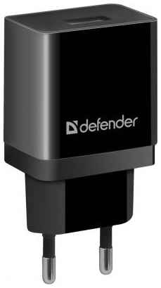 Сетевое зарядное устройство Defender UPC-11 USB 2.1A черный (83556) 2034769211