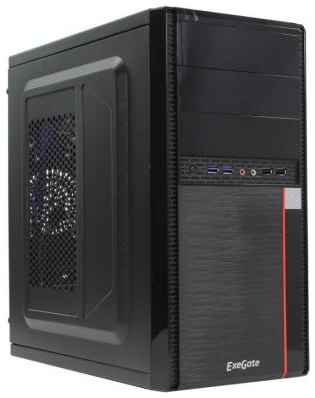 Exegate EX277435RUS Корпус Minitower MA-371X , mATX 2*USB+2*USB3.0, Audio