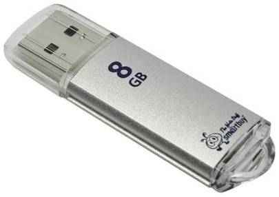 Флешка 8Gb Smart Buy SB8GBVC-S USB 2.0 серебристый