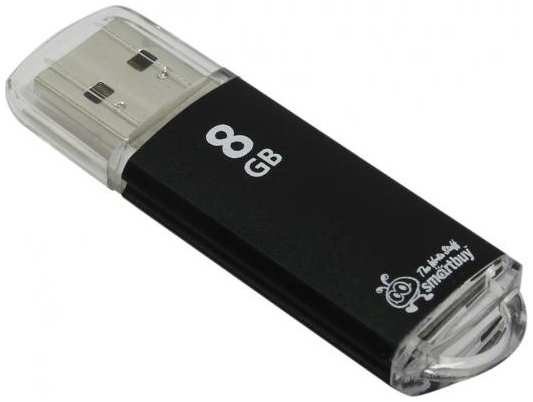 Флешка 8Gb Smart Buy V-Cut USB 2.0 черный SB8GBVC-K 2034789099