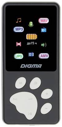 1132617 Плеер Hi-Fi Flash Digma S4 8Gb черный/серый/1.8/FM/microSDHC 2034795431