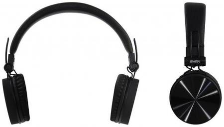 Беспроводные стереонаушники с микрофоном SVEN AP-B500MV, черный (Bluetooth) 2034796300
