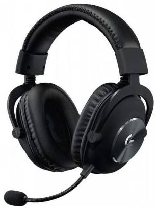 Игровая гарнитура проводная Logitech G PRO X Gaming Headset черный (981-000818)